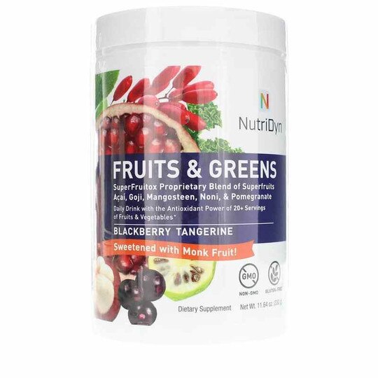 Fruits & Greens Daily Drink with Monk Fruit, ND